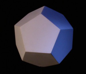 The dodecahedron transmits the element of ether or spiritual energy.